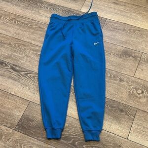 Nike Women’s XS or Kids Youth S Therma-Fit Royal Blue Sweatpants Joggers